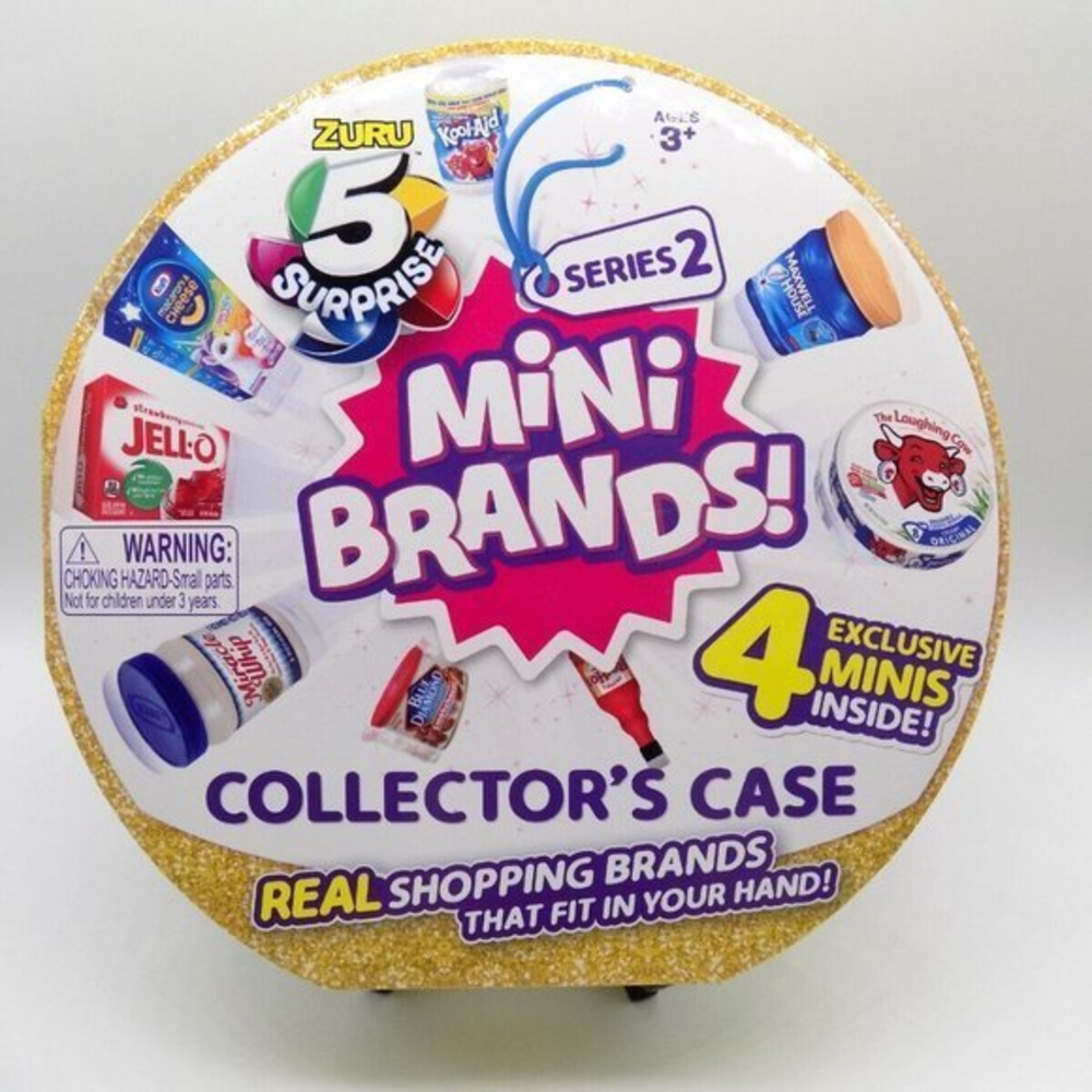 Zuru 5‎ Surprise Mini Brands Series 2 Collector Case with 4 Exclusive Minis